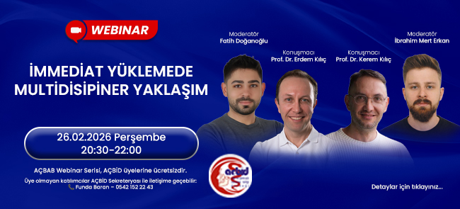 .⁠ ⁠İMMEDİAT YÜKLEMEDE MULTİDİSİPLİNER YAKLAŞIM ZOOM TOPLANTISI